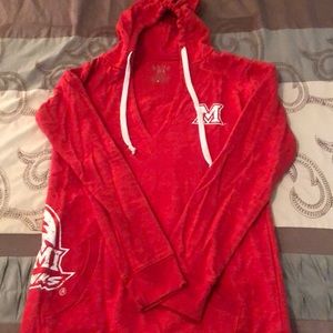 Ladies Medium Miami University Sweatshirt